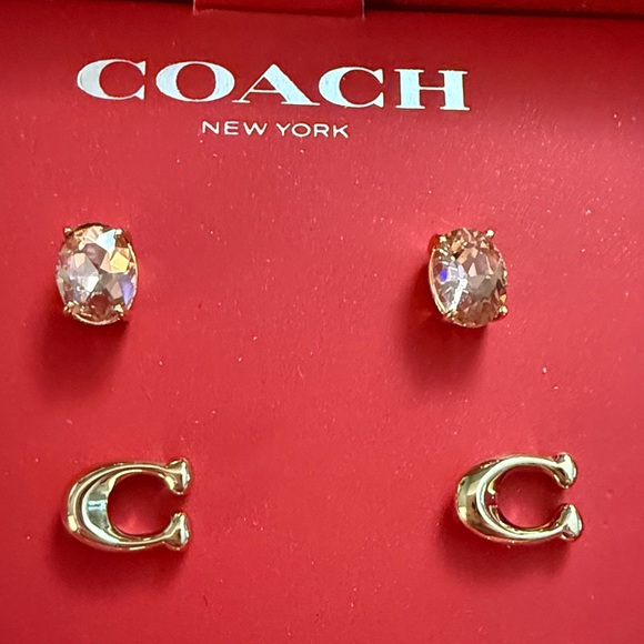 Coach classic earring set - Picture 4 of 6